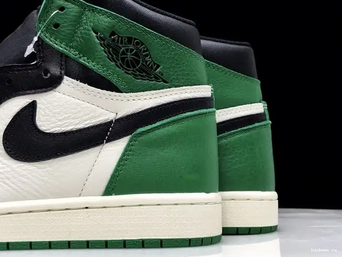 Cheap MAX OG Sail-Black Air Jordan NRG 1 Green Pine High 555088-302 0405